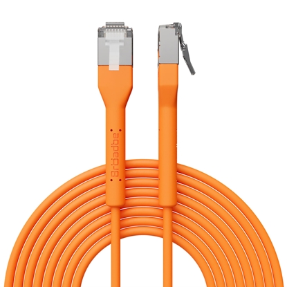 Изображение Broadbe Slim Patch Cable 10G Orange 1m