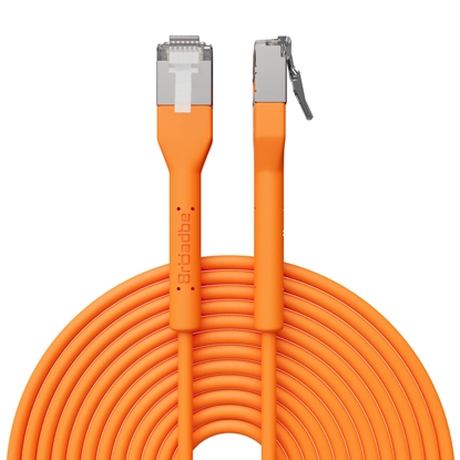 Изображение Broadbe Slim Patch Cable 10G Orange 8m
