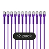 Picture of Broadbe Slim Patch Cable 10G Purple 0.1m 12-pack