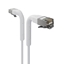 Изображение Broadbe Slim Patch Cable 10G White 0.3m