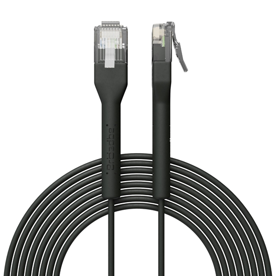 Изображение Broadbe Slim Patch Cable 5G Black 1m