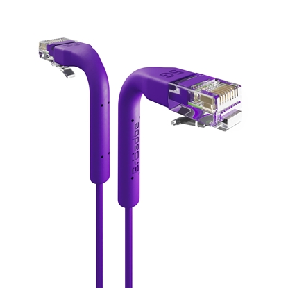 Picture of Broadbe Slim Patch Cable 5G Purple 0.3m