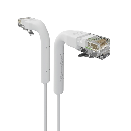 Изображение Broadbe Slim Patch Cable 5G White 0.1m