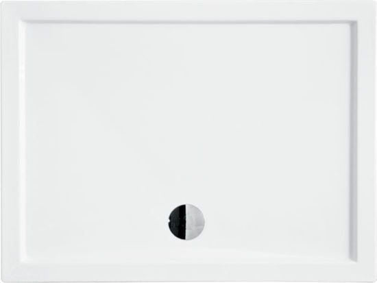 Picture of Brodzik Besco Alpina slimline prostoktny 120 cm x 80 cm (BAA-120-80-K)