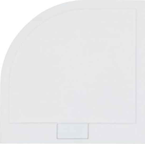 Изображение Brodzik Besco Axim Ultraslim póokrgy narony 80 cm x 80 cm (BAX-80-NR)