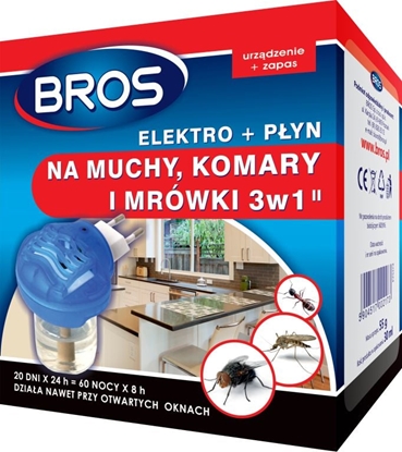 Picture of Bros Elektro + pyn na muchy, komary i mrówki