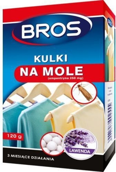Изображение Bros Kulki na mole Lawendowe 120g