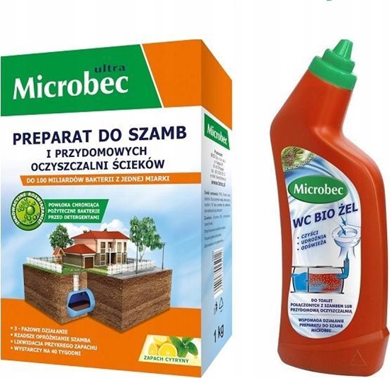 Изображение Bros Preparat do szamb i przydomowych oczyszczalni 900 g + 300 g