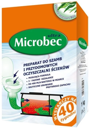 Изображение Bros Preparat do szamb Microbec Ultra zapach eukaliptusa 25g (1546)