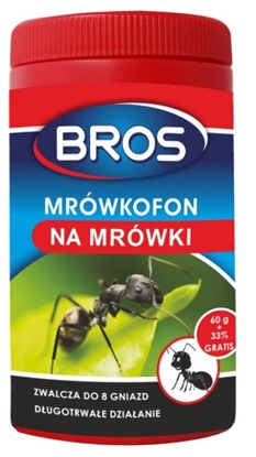 Изображение Bros Preparat do zwalczania mrówek Mrówkofon 60g (008)