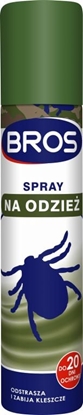 Picture of Bros Spray na odzie - odstrasza i zabija kleszcze 90ml