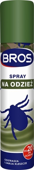 Picture of Bros Spray na odzie - odstrasza i zabija kleszcze 90ml