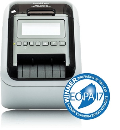 Picture of Brother QL-820NWBC Label Printer Direct Heat Color 300 x 600 DPI Wired & Wireless DK