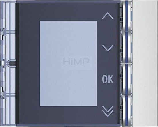Picture of Bticino SFERA: Plakietka moduu z wywietlaczem - Aluminium Legrand 352501 himp