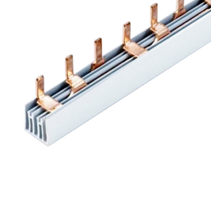 Picture of Busbar Pin 3P, 54 modules, 63A, 1.4x7mm, 1m