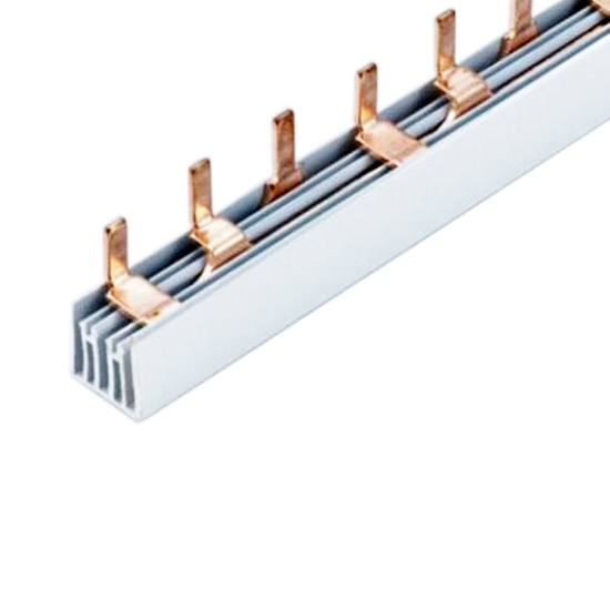 Picture of Busbar Pin 3P, 54 modules, 63A, 1.4x7mm, 1m
