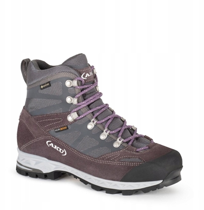 Picture of Buty trekkingowe damskie Aku W'S TREKKER PRO GTX, grey/ deep violet, 37.5