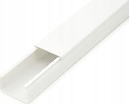 Attēls no CanaLUX CANALUX LISTWA KANA KABLOWY KORYTKO POKRYWA 25X16 2M BKK CNL-C-25016