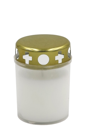 Picture of Candela Memorial Candle With Cap White