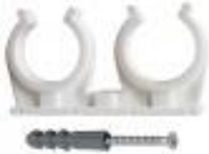 Picture of Capricorn Uchwyt podwójny z kokiem rozporowym 28mm (9-9801-028-00-01-01)