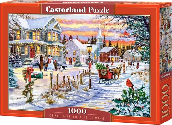 Picture of Castorland Puzzle Christmas Tree is Coming 1000 elementów