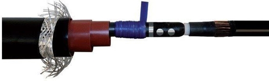 Picture of Cellpack Mufa redniego napicia przelotowa ze zczk rubow CHMSV 24kV 95-240 (261301)