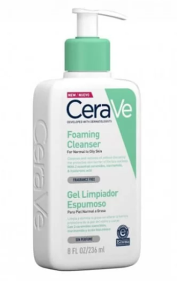 Picture of CeraVe Normal to Oily Cleansing foam 236 ml