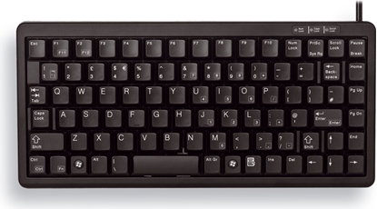 Attēls no Cherry Compact Keyboard, QWERTY, 83 keys, Combi USB/PS2, Black
