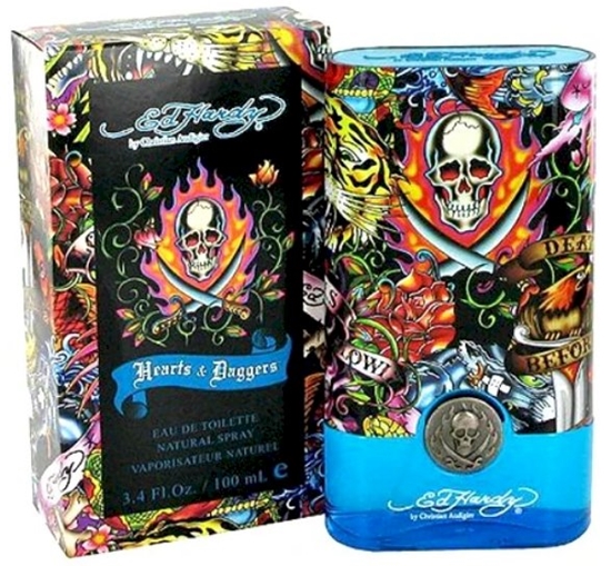 Picture of Christian Audigier Ed Hardy Hearts & Daggers for Him Perfume EDT 100 ml