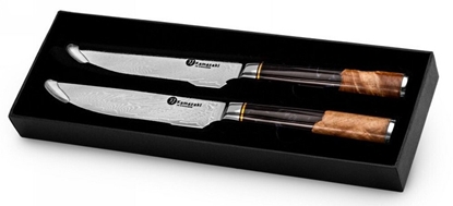Attēls no Cisco Damasko plieno peili rinkinys kepsniams Kamazaki KZI111STK