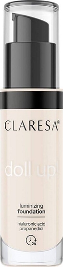 Picture of Claresa Claresa Doll Up! podkad rozwietlajcy do twarzy 01 Fair-Light 34g