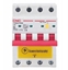 Picture of CNC CNC Nuotkio rel su automatiniu ijungikliu, 4P, 16A, C klass, 30mA, 6kA