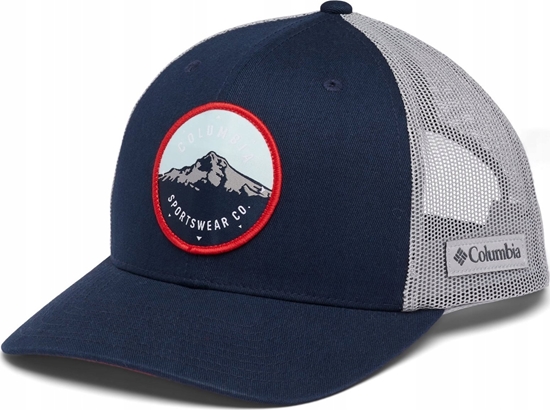 Picture of Columbia Mesh Snap Back Hat 1652541477 Navy One size