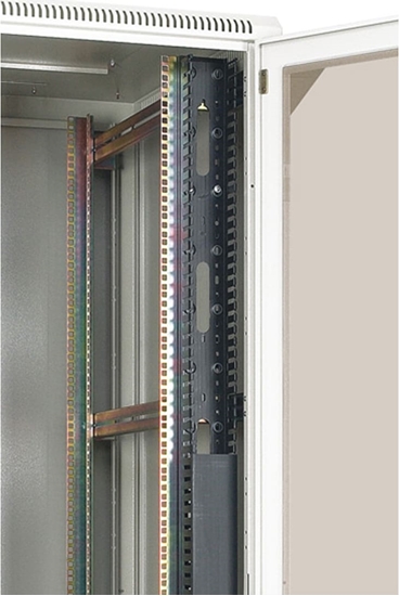 Изображение Conteg Kunststoffrangierkanal 42 HE für Verteilerschränke