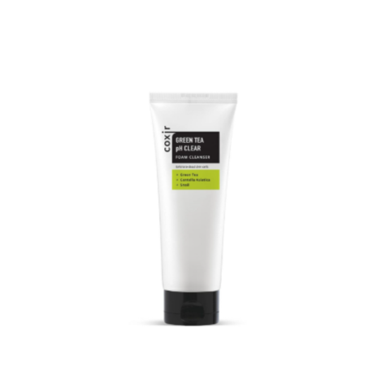 Изображение Coxir Green Tea pH Clear Face Foam 150 ml