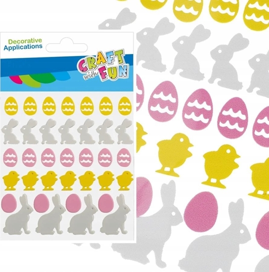 Picture of Craft with Fun OZDOBA DEK EVA WIELKAN SPRZYL 37SZT CF PBH 12/14