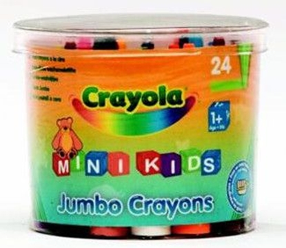 Attēls no Crayola Kredki wiecowe mini 24 szt. 0784