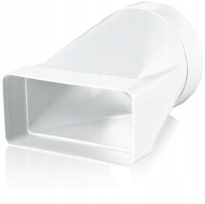Attēls no cznik kanau paskego i okrgego 55x110mm fi100mm w paszczynie stycznej biay KP55-3