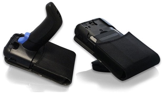 Picture of datalogic Holster for Memor 10, contains the belt clip.