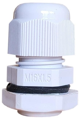 Изображение Dawnica kablowa 6-10mm IP67 gwint metryczny jasnoszara M16