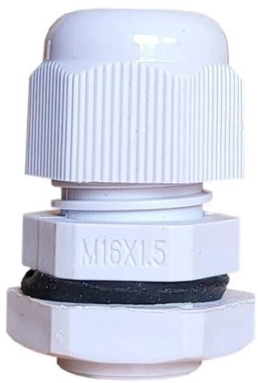 Picture of Dawnica kablowa 6-10mm IP67 gwint metryczny jasnoszara M16