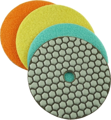 Изображение Dedra Dysk polerski gr.0100 diament.r.150mm, praca na sucho