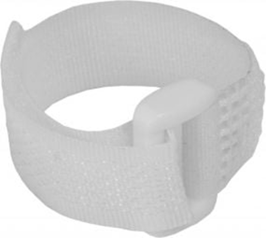 Изображение Dedra Opaski rzepowe 16 x 210mm biae 5szt. (11RB16211)