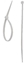 Picture of Dedra Opaski zaciskowe nylonowe 2,5x200mm biae 100szt. - 11B25202