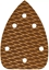 Изображение Dedra Papier cierny delta Anti-clogg #120 140x140x80mm, rzep,5szt