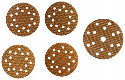 Picture of Dedra Tarczki cierne Anti-clogg 150mm, #80, rzep, zestaw 5szt