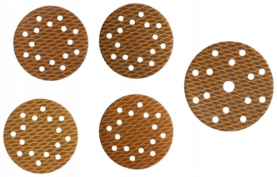 Picture of Dedra Tarczki cierne Anti-clogg 150mm, #80, rzep, zestaw 5szt