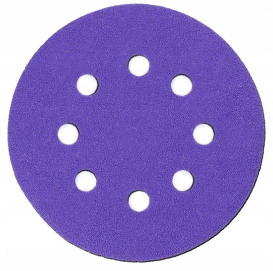 Picture of Dedra Tarczki cierne ceramiczne 125mm, #180, rzep, kpl 5szt