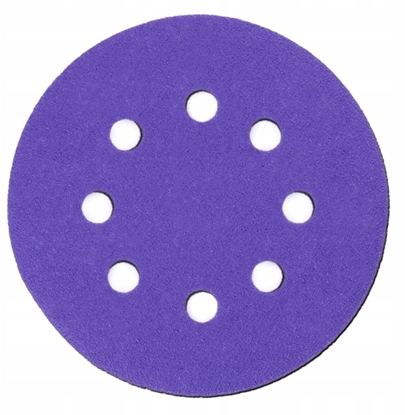 Picture of Dedra Tarczki cierne ceramiczne 125mm, #240, rzep, kpl 5szt