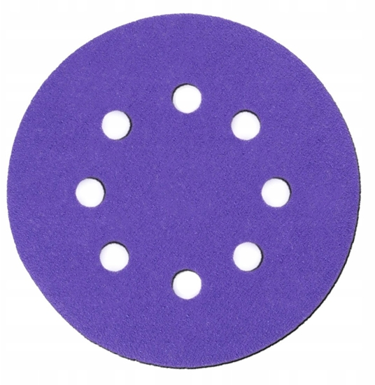 Picture of Dedra Tarczki cierne ceramiczne 125mm, #320, rzep, kpl 5szt